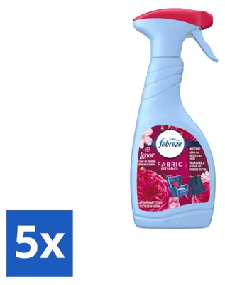 Produktbild von 5 x Febreze Textielspray Robijn Jasmin - 500 ml - Vorteilspackung - 5 Stücke