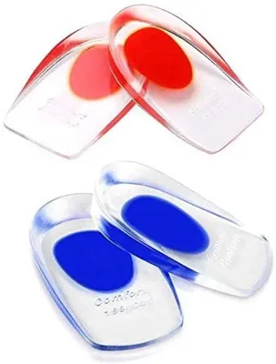Image de Semelles en gel pour chaussures - Coussinets confortables pour les pieds | Paire | Coussinets pour les pieds | Semelles en gel confortables pour chaussures | Lot de 2 pièces