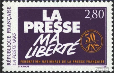 Produktbild von Briefmarken Frankreich 1994 Mi 3061 (kompl.Ausg.) postfrisch Presseverband