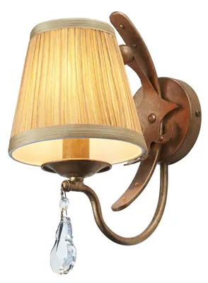 Immagine prodotto di Applique, acciaio, patina oro, L 10,6 cm