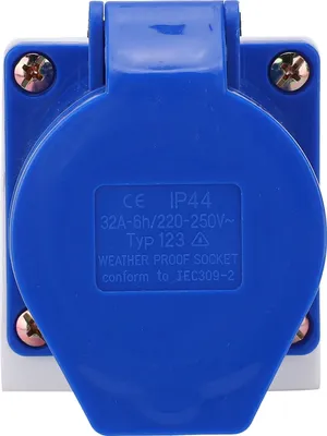 Obrázok produktu pre Priemyselná zásuvka 3Pin 1Phase ExplosionProof Open Installation 32A 220250V