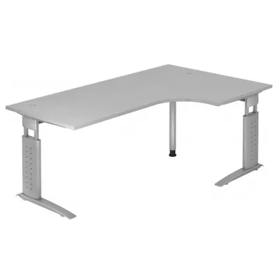 Produktbild von UNDA 82 S - 200 x 120 Grau/Silber höhenverstellbar
