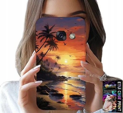 Produktbild von Tasche Für Samsung A5 2017 - Strand, Urlaub, Tropische Insel Fall