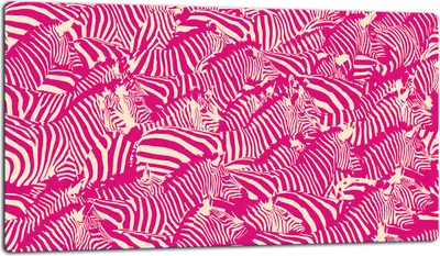 Produktbild von Glasschneidebrett Herdabdeckplatte Glaskeramikkochfeld Universal 52x30 cm Rippen Rosa