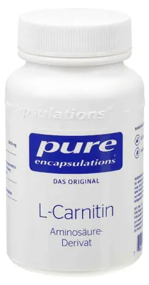 Zdjęcie produktu dla Pure encapsulations L-Carnitine Capsules, 60 kapsułek
