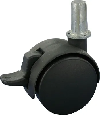 Produktbild von Satz 4x Möbelrolle Doppelrolle weiches 2x Rad Ø50 Hülse Ø 10x35