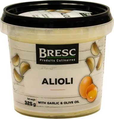 Produktbild von Bresc Alioli Clasico 325g spanischer Knoblauch-Dip Aioli Knoblauchcreme Sauce