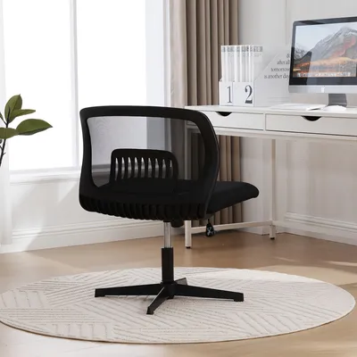 Image de Chaise de bureau - Chaise pivotante - Chaise réglable - Chaise pour bureau d'étude - Chaise de bureau ergonomique noire