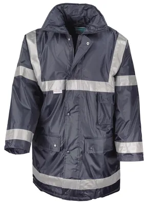 Image de Blouse de travail / imperméable pour homme Result FK988 (3XL) (bleu marine)