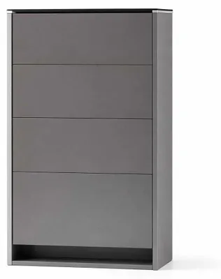 Productafbeelding van Slaapkamerkommen, grijs. Kleine commodes. Opbergmeubels