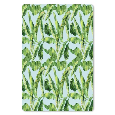 Produktbild von MuchoWow® Mauspad Mousepad Vintage - Blätter - Muster 40x60 cm - Mousepads - Maus Mat - Pad - Mausunterlage - Schreibtisch Accesoire