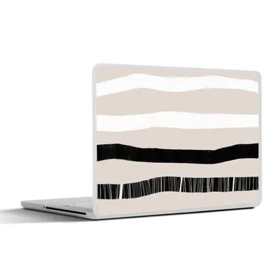 Produktbild von MuchoWow® Laptop Aufkleber Sticker Cover Linie - Pastell - Minimalismus - Muster 40x30 cm - Laptop Dekoration - Selbstklebend
