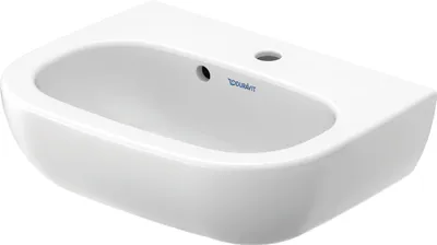 Produktbild von DURAVIT Handwaschbecken D-Code 45 x 34 cm weiß glänzend 705450000