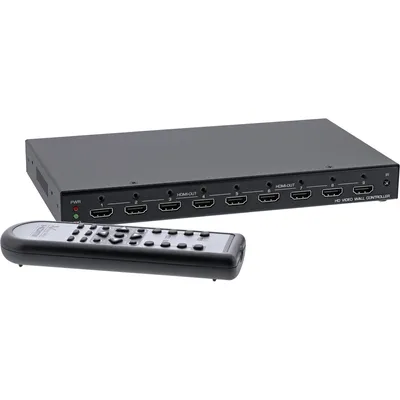 Produktbild von InLine HDMI Videowand Verteiler 1 auf 9 - Full-HD