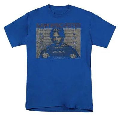 Produktbild von Supernatural - T-Shirt für Herren/Damen Uni TV37648 (XXL) (Königsblau)