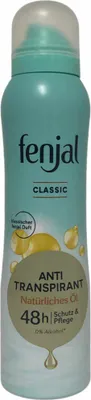 Produktbild von Fenjal Antitranspirant Spray 48h Classic mit natürlichem Öl 150ml
