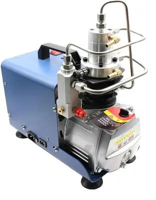 Obrázek produktu pro Vysokotlaké vzduchové čerpadlo, 4500 PSI, vodou chlazené, modré