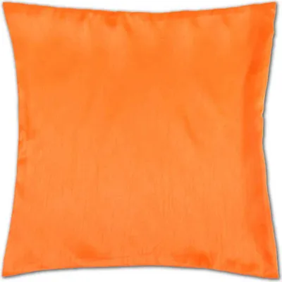 Produktbild von Kissenhülle Alessia (50x50cm) Kissenbezug Dekokissenbezug Zierkissenbezüge ohne Füllung, Farbe: Orange