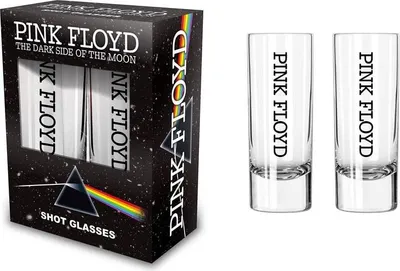Produktbild von Pink Floyd Schnapsglas-Set Dark Side Of The Moon klar Standard