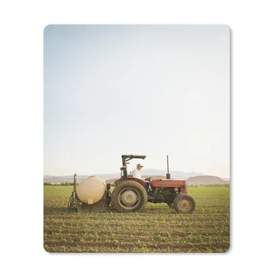 Produktbild von MuchoWow® Mauspad Mousepad Traktor - Landwirt - Berg 30x40 cm - Mousepads - Maus Mat - Pad - Mausunterlage - Mausmatten