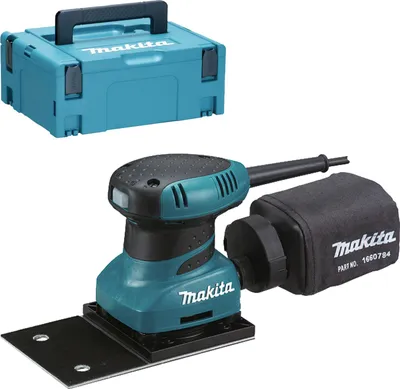 Image de Makita BO 4565 J Ponceuse vibrante 112 x 190 mm 200 W + Coffret Makpac