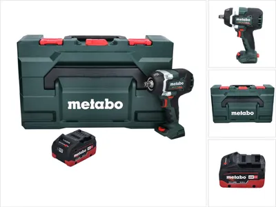 Produktbild von Metabo SSW 18 LTX 800 BL Akku Schlagschrauber 18 V 800 Nm 1/2" Brushless + 1x Akku 5,5 Ah + metaBOX - ohne Ladegerät
