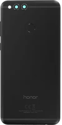 Produktbild von Original für Honor 7X Akkudeckel Backcover 02351SDK Schwarz Rückseite