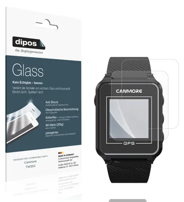 Image de 2x Protection écran pour Canmore TW353 mat Verre souple Film Protecteur 9H dipos