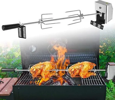 Zdjęcie produktu dla Kompletny zestaw h akcesoriów do grillowania ze stali nierdzewnej.