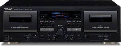 Produktbild von Teac W-1200-B schwarz