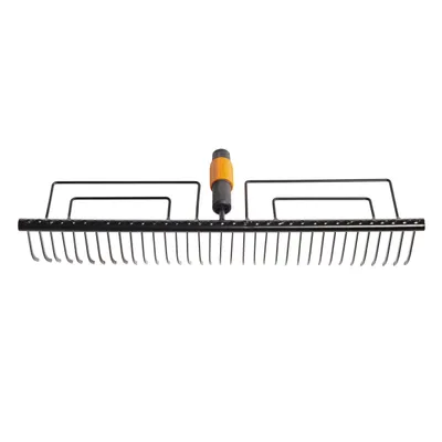 Zdjęcie produktu dla Fiskars QuikFit, Grabie ogrodowe, Czarny, Pomarańczowy, 1 szt., 570 mm, 1,02 kg