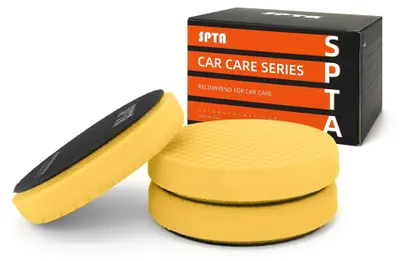 Produktbild von SPTA 3tlg Polierschwamm Set, 125 mm, für Exzenter Poliermaschine