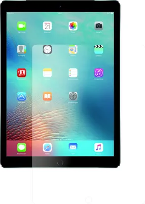 Produktbild von 2x Schutzfolie für Apple iPad Pro 12,9 Zoll matt - Anti-Shock 9H Folie dipos Glass Kunststoffglas
