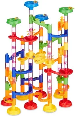 Immagine prodotto di Pista per biglie da 120 pezzi