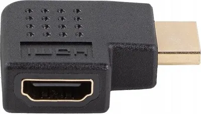 Obrázok produktu pre Lanberg AD-HDMI-05, Typ HDMI (štandard), Typ HDMI (štandard), Samica, Samec, Priamy, Uhlové