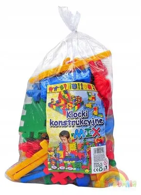 Produktbild von Mejpol Waffel-Konstruktionsspielzeug MIX 60 Teile