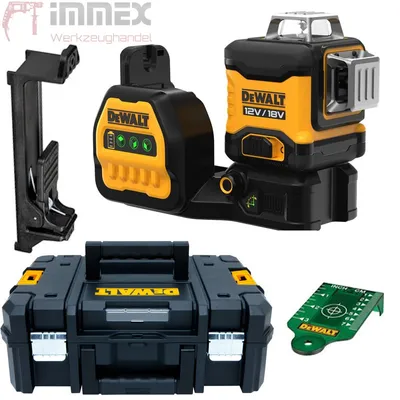 Obrázok produktu pre Dewalt DCE089NG18-XJ Zelený viacriadkový laser 12V/18V XR 3X360