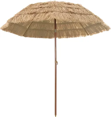 Image de Parasol de jardin Naturel 205 x 205 x 210 cm