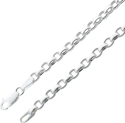 Produktbild von Erbskette 3,6mm Armband Silber 925 rhodiniert UNO A ERRE 18