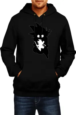 Immagine prodotto di Felpa con cappuccio da uomo Dragon Anime Manga Ball Z Goku 35, Man M , Noir