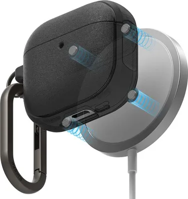 Produktbild von Ringke Onyx Magnetischer Magsafe Apple Airpods 4 Schwarz