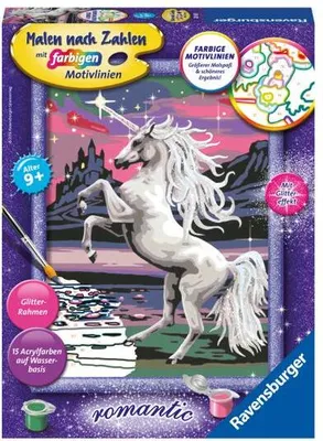 Produktbild von Magisches Einhorn: Mit Glitzer zum Verzieren!