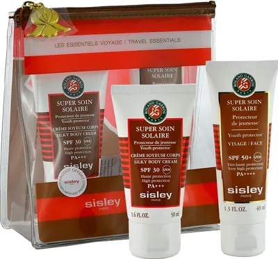 Produktbild von Sisley Silky Body Cream Spf30 50Ml + Face Spf50 40Ml