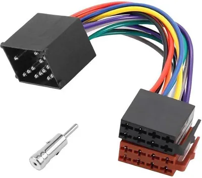 Zdjęcie produktu dla Uniwersalny zestaw adapterów ISO do radia samochodowego, zapewniający prostą instalację