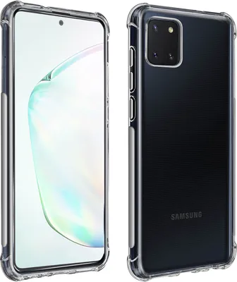 Produktbild von Avizar, Schutz-Set, Hülle + Schutzfolie für Samsung Galaxy Note 10 Lite, Transparent