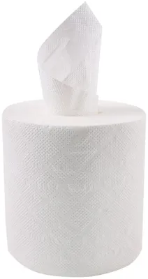 Produktbild von Papierhandtuchrolle Innenabwicklung Zellstoff 1-lagig DM 19cm weiß VE=6 Rollen