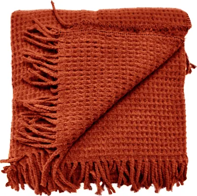 Produktbild von Unique Living - Plaid Selien 150x200cm Redwood