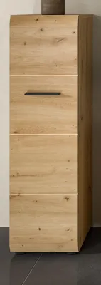 Produktbild von Badezimmer Kommode "Cover" in Artisan Eiche Badkommode hängend / stehend 30 x 106 cm