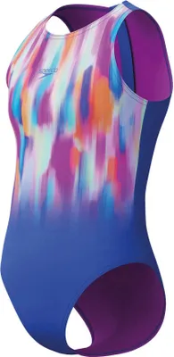 Zdjęcie produktu dla Strój kąpielowy Speedo ECO Placement Hydrasuit dla dziewczynek