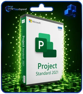 Produktbild von Microsoft Project 2021 Standard Dauerlizenz - Vollversion für Windows